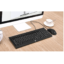 HP KM100 USB Wired 104 Keys Membrane Water-Proof Keyboard And 1600DPI Mouse