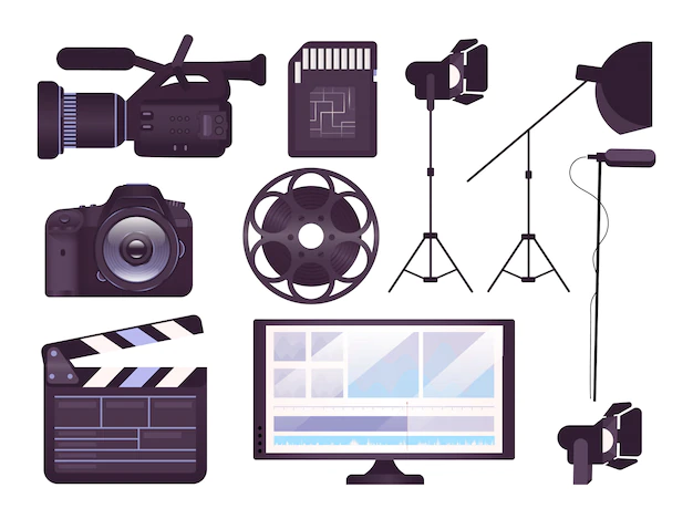 تجهیزات تولید محتوای ویدیویی