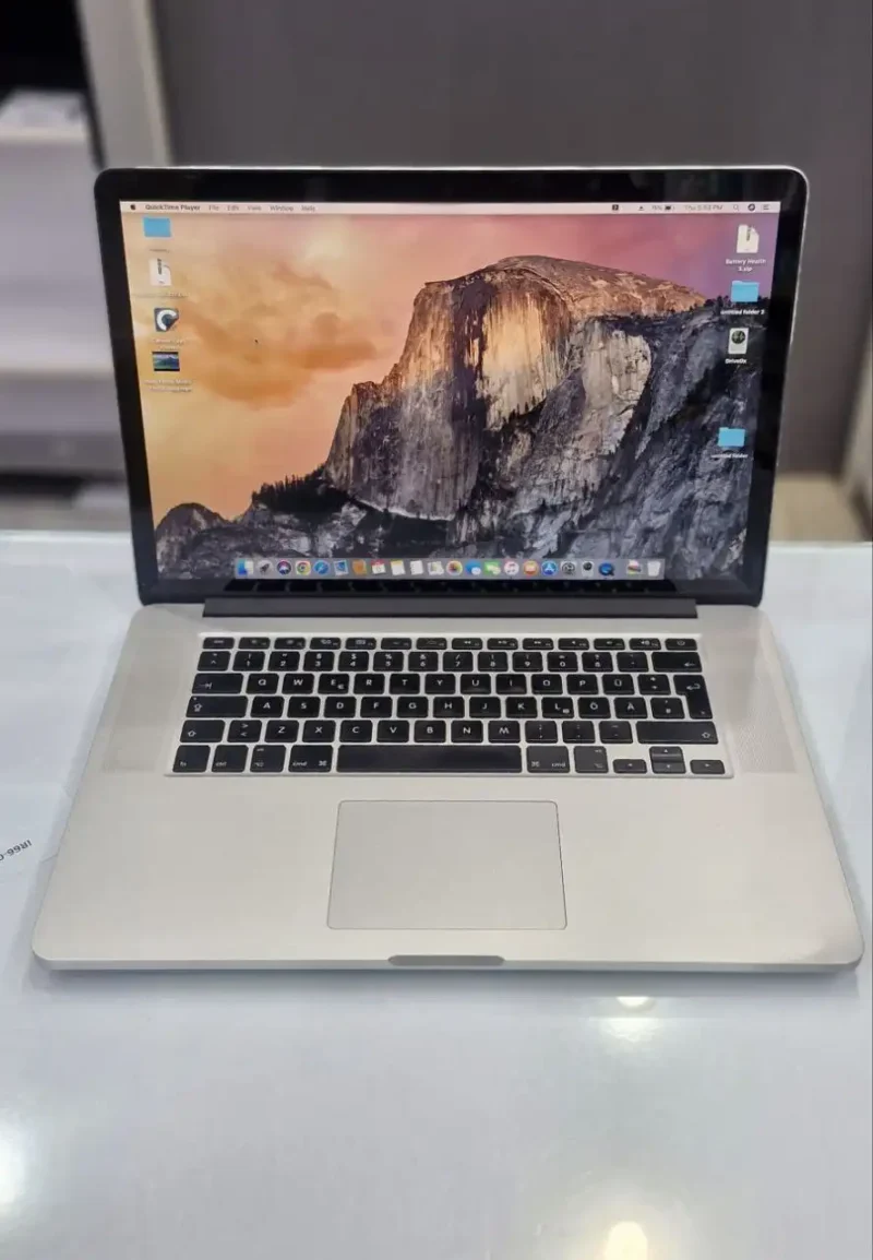 لپ تاپ استوک اپل مک بوک پرو مدل  APPLE MacBook Pro 11.3 A1398